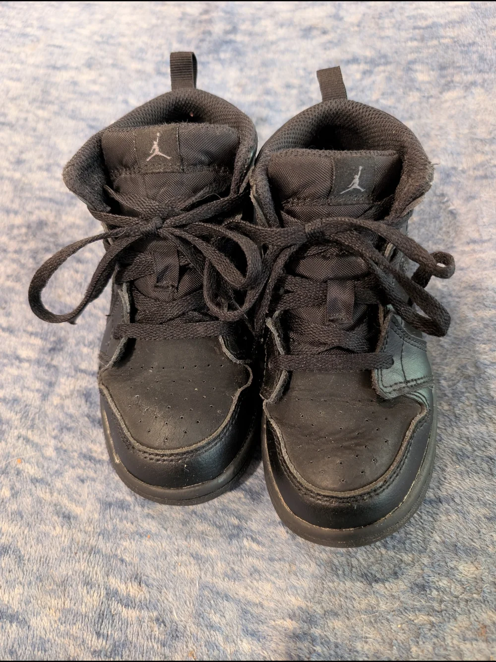 Air Jordan 10C Kids' Black High-Top Sneakers